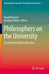 Philosophers on the University cover