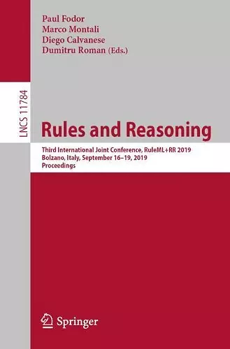 Rules and Reasoning cover