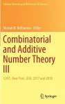 Combinatorial and Additive Number Theory III cover
