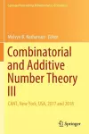 Combinatorial and Additive Number Theory III cover
