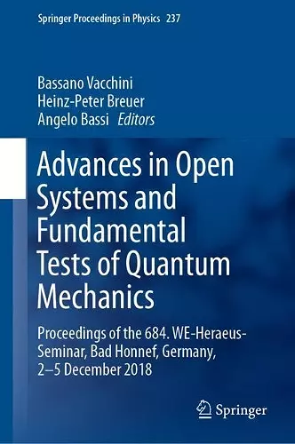 Advances in Open Systems and Fundamental Tests of Quantum Mechanics cover