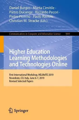 Higher Education Learning Methodologies and Technologies Online cover