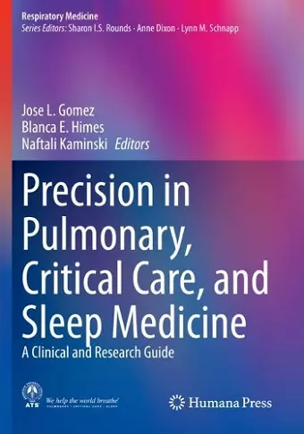 Precision in Pulmonary, Critical Care, and Sleep Medicine cover