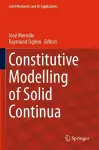 Constitutive Modelling of Solid Continua cover