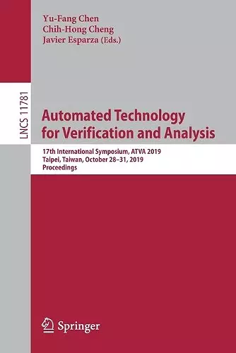 Automated Technology for Verification and Analysis cover