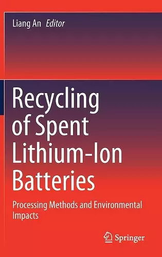 Recycling of Spent Lithium-Ion Batteries cover