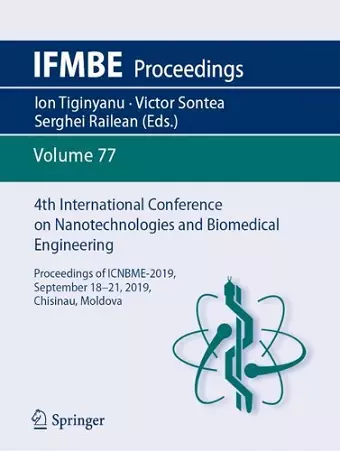 4th International Conference on Nanotechnologies and Biomedical Engineering cover