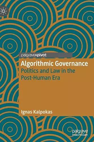 Algorithmic Governance cover