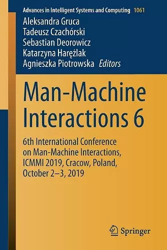 Man-Machine Interactions 6 cover