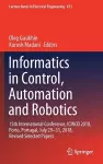 Informatics in Control, Automation and Robotics cover