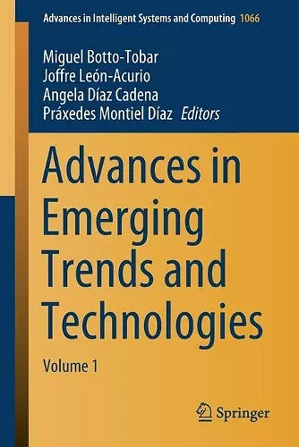 Advances in Emerging Trends and Technologies cover