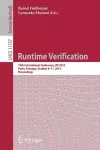 Runtime Verification cover