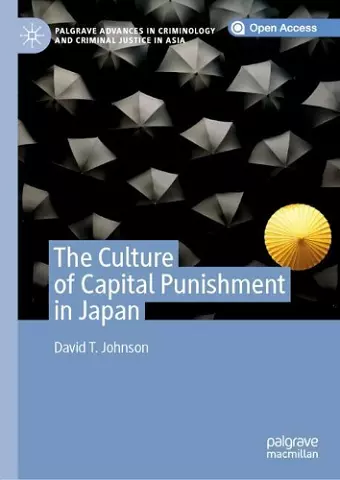 The Culture of Capital Punishment in Japan cover