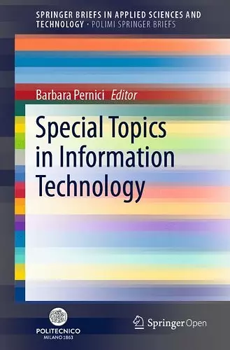 Special Topics in Information Technology cover