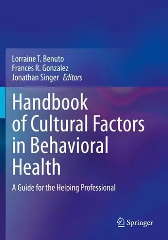 Handbook of Cultural Factors in Behavioral Health cover