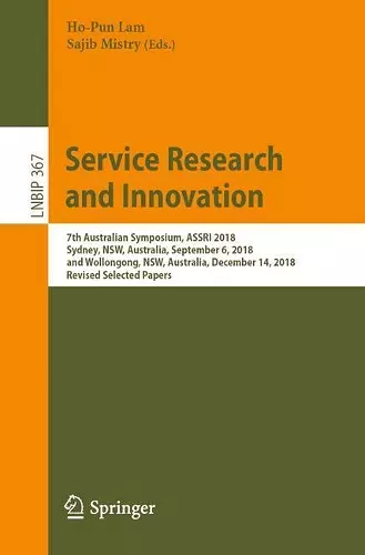 Service Research and Innovation cover