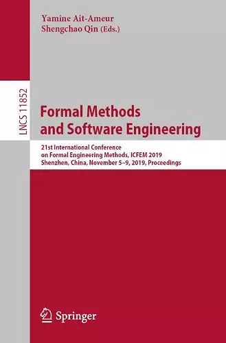 Formal Methods and Software Engineering cover