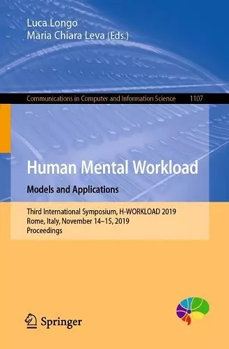 Human Mental Workload: Models and Applications cover