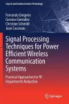 Signal Processing Techniques for Power Efficient Wireless Communication Systems cover