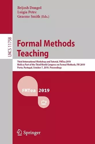 Formal Methods Teaching cover