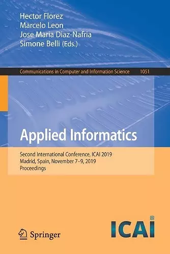 Applied Informatics cover