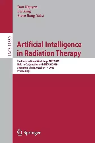 Artificial Intelligence in Radiation Therapy cover