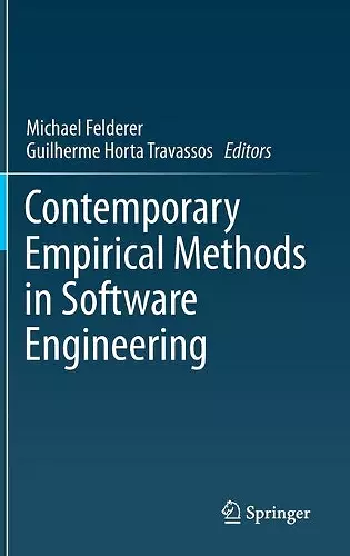 Contemporary Empirical Methods in Software Engineering cover