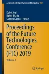 Proceedings of the Future Technologies Conference (FTC) 2019 cover