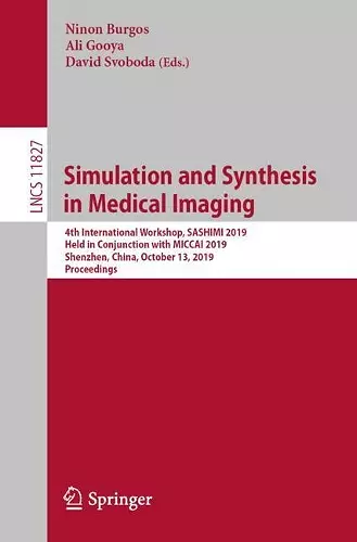 Simulation and Synthesis in Medical Imaging cover