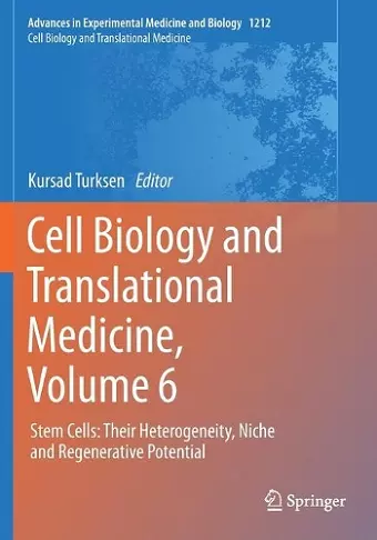 Cell Biology and Translational Medicine, Volume 6 cover