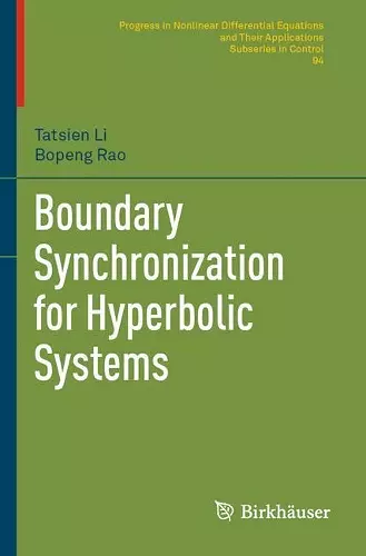 Boundary Synchronization for Hyperbolic Systems cover