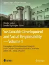 Sustainable Development and Social Responsibility—Volume 1 cover