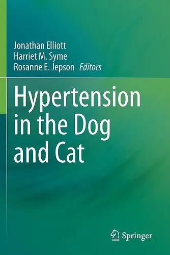 Hypertension in the Dog and Cat cover