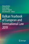 Balkan Yearbook of European and International Law 2019 cover