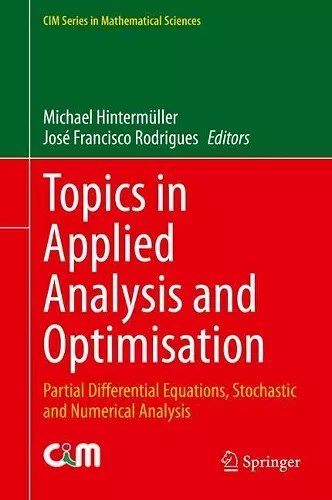 Topics in Applied Analysis and Optimisation cover