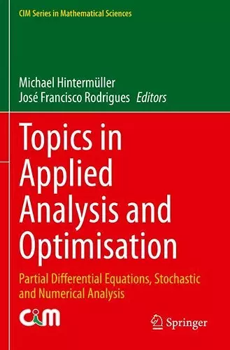 Topics in Applied Analysis and Optimisation cover