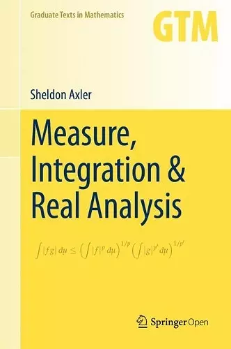 Measure, Integration & Real Analysis cover