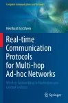 Real-time Communication Protocols for Multi-hop Ad-hoc Networks cover