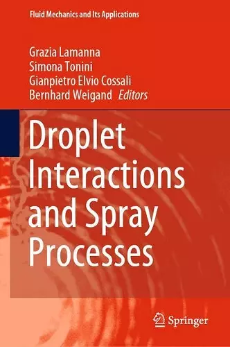 Droplet Interactions and Spray Processes cover