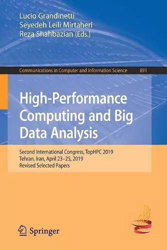 High-Performance Computing and Big Data Analysis cover