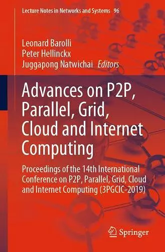 Advances on P2P, Parallel, Grid, Cloud and Internet Computing cover