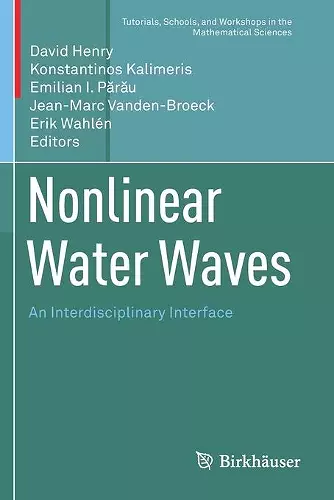 Nonlinear Water Waves cover