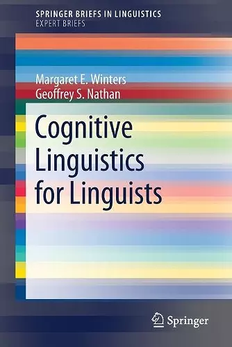 Cognitive Linguistics for Linguists cover