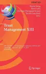 Trust Management XIII cover