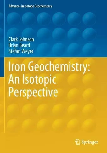 Iron Geochemistry: An Isotopic Perspective cover