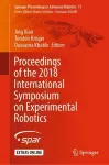 Proceedings of the 2018 International Symposium on Experimental Robotics cover
