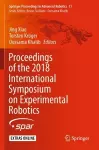 Proceedings of the 2018 International Symposium on Experimental Robotics cover