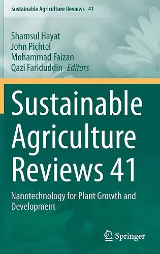 Sustainable Agriculture Reviews 41 cover