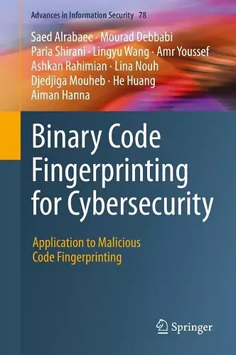 Binary Code Fingerprinting for Cybersecurity cover