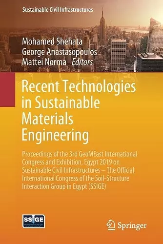 Recent Technologies in Sustainable Materials Engineering cover
